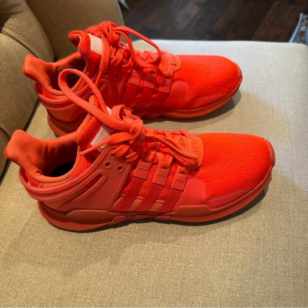 Adidas 2016 Equipment Support Turbo Pink Women Sneakers Size 8.5 Shoes BB2326
